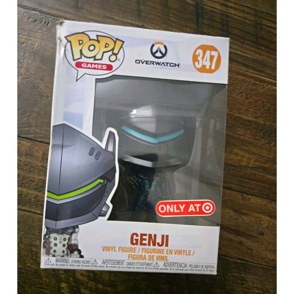 Funko Pop! Games: Overwatch Genji #347 Vinyl Figure - Target Exclusive damages